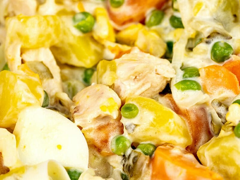 Cliquez pour zoomer ! Salade russe Thermomix par Minou