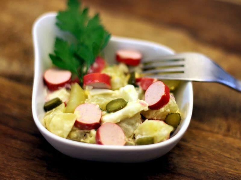 Cliquez pour zoomer ! Salade strasbourgeoise Thermomix par Minou