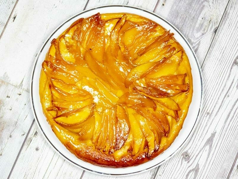 Cliquez pour zoomer ! Tarte tatin à la mangue Thermomix par Minou