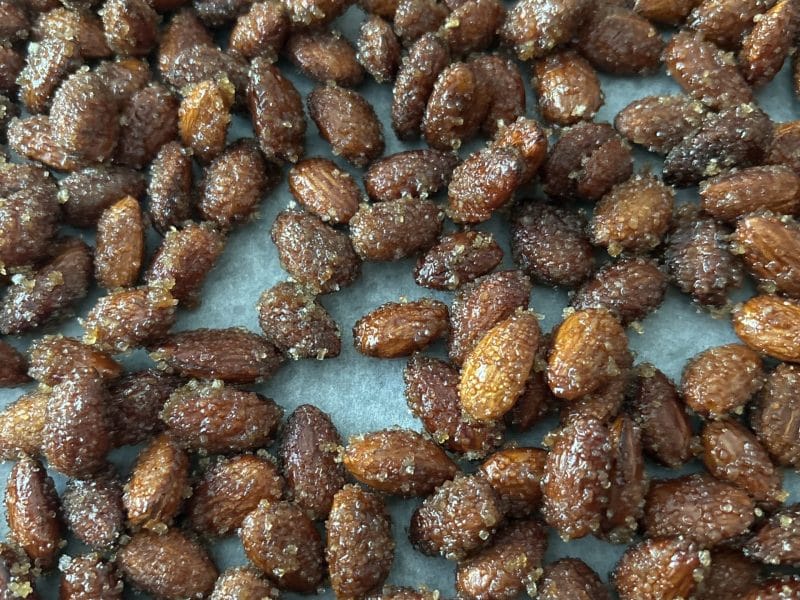 Cliquez pour zoomer ! Amandes grillées à la cannelle et au miel Thermomix par Elishaya