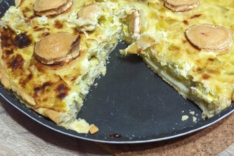 Cliquez pour zoomer ! Tarte aux poireaux Thermomix par Elishaya
