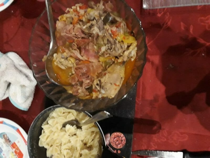 Cliquez pour zoomer ! Poulet au chilindrón Thermomix par Amelinela