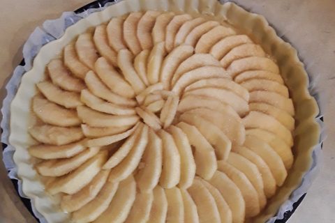 Cliquez pour zoomer ! Tarte aux pommes alsacienne Thermomix par Celine Olivier
