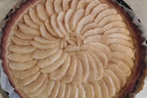 Cliquez pour zoomer ! Tarte aux pommes alsacienne Thermomix par Celine Olivier