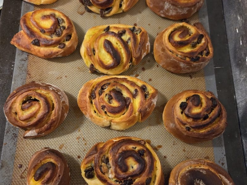 Cliquez pour zoomer ! Pains aux raisins Thermomix par david_374