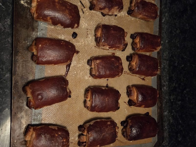 Cliquez pour zoomer ! Pains au chocolat briochés Thermomix par david_374