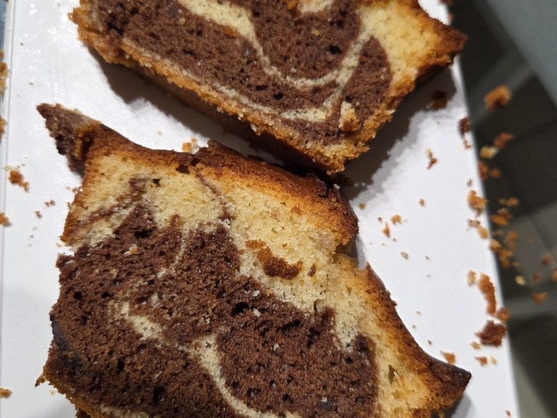 Cliquez pour zoomer ! Marbré au chocolat Thermomix par david_374