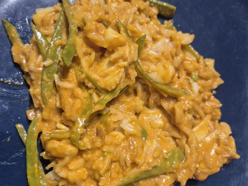 Cliquez pour zoomer ! Curry de poisson au lait de coco Thermomix par david_374