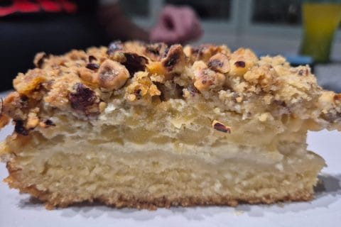 Cliquez pour zoomer ! Tarte aux pommes façon crumble Thermomix par david_374