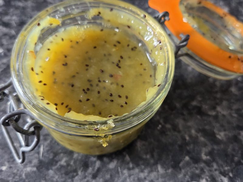 Cliquez pour zoomer ! Confiture de kiwis aux pommes Thermomix par david_374