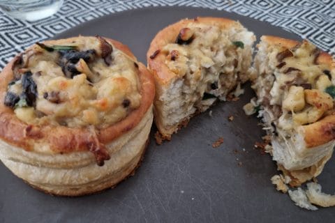 Cliquez pour zoomer ! Vols au vent dinde et champignons Thermomix par david_374