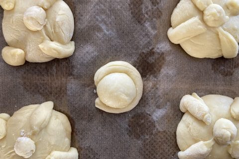 Cliquez pour zoomer ! Pan de muerto – Pain des morts Thermomix par VivieCed