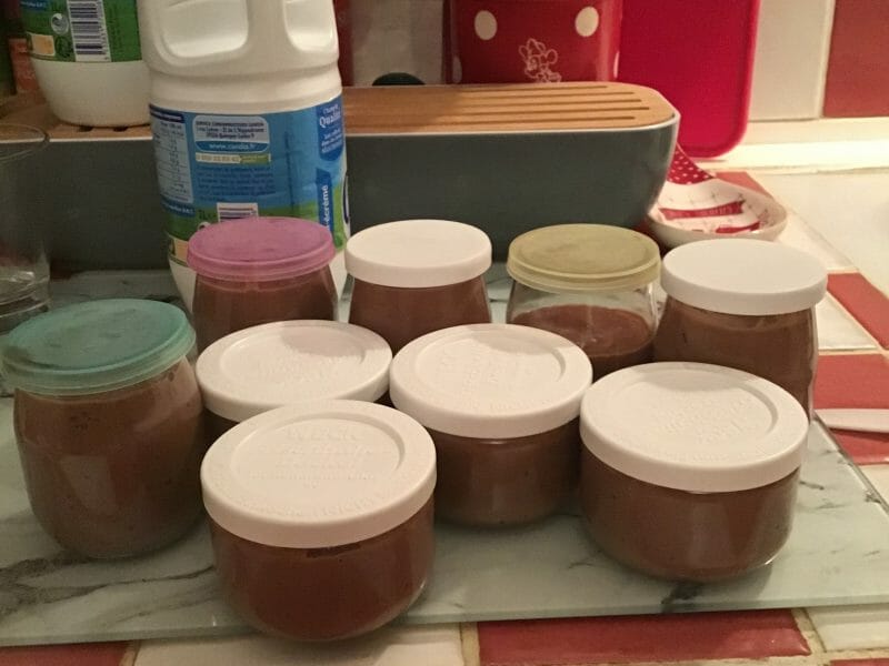 Cliquez pour zoomer ! Danette au chocolat Thermomix par Jerie28