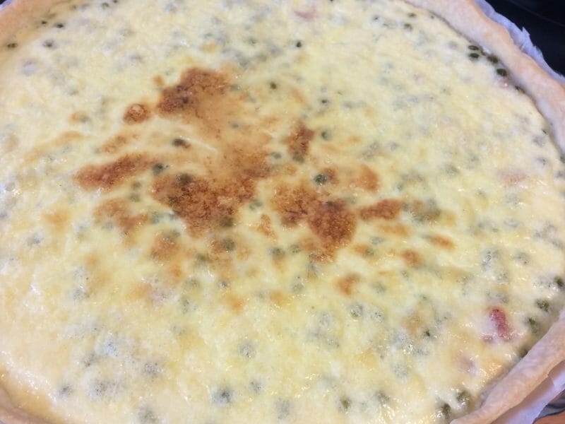 Cliquez pour zoomer ! Quiches petits pois et lardons Thermomix par Stef anis