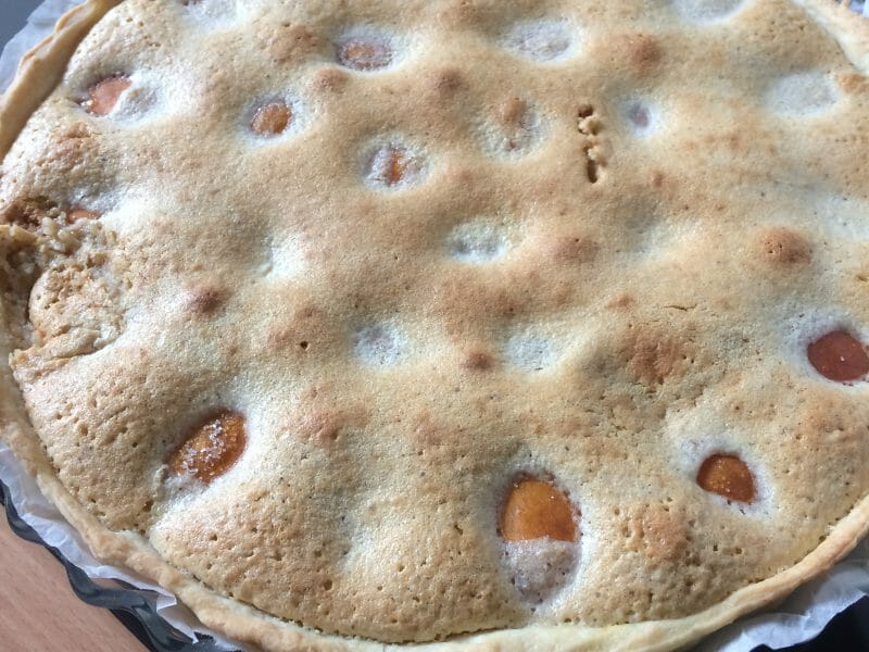 Cliquez pour zoomer ! Tarte amandine aux abricots Thermomix par Stef anis