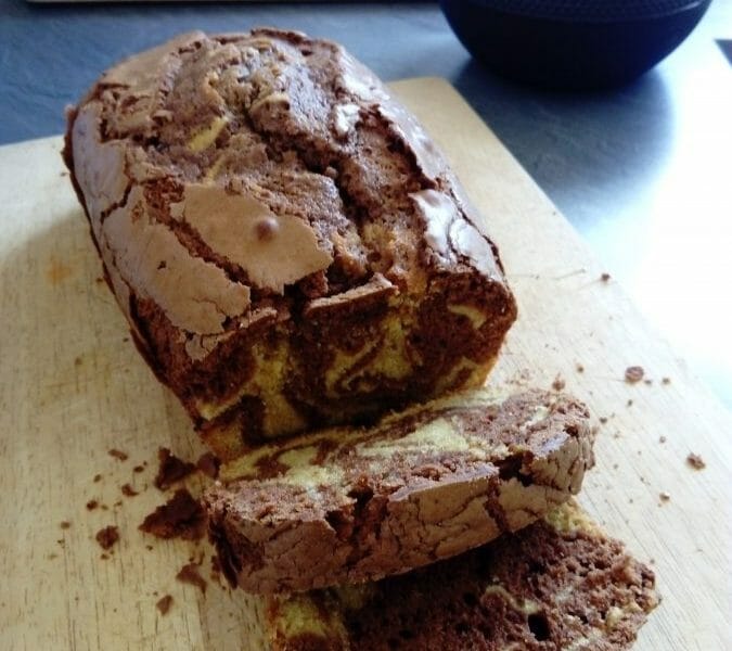 Cliquez pour zoomer ! Marbré au chocolat Thermomix par EmilieBillot