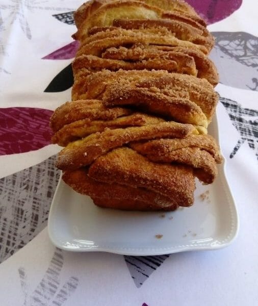 Cliquez pour zoomer ! Brioche à effeuiller à la cannelle Thermomix par EmilieBillot