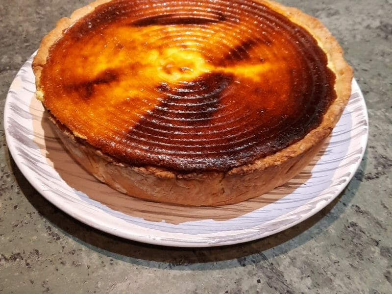 Tarte Au Fromage Blanc Au Thermomix Cookomix