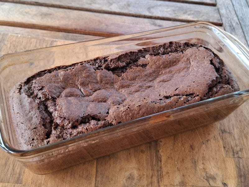 Cliquez pour zoomer ! Cake fondant choco-rhum Thermomix par flo97227