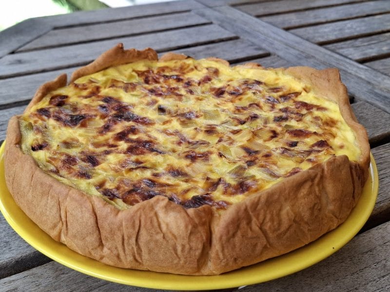 Cliquez pour zoomer ! Gâteau poireaux, lardons et fromage Thermomix par flo97227