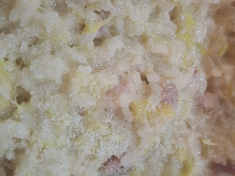 Cliquez pour zoomer ! Risotto poireaux et lardons Thermomix par flo97227