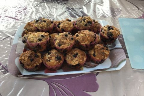 Cliquez pour zoomer ! Muffins aux myrtilles Thermomix par vivi5