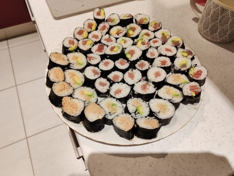 Cliquez pour zoomer ! Sushis Thermomix par wevya