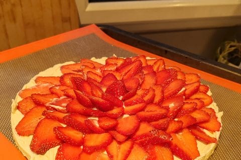 Cliquez pour zoomer ! Tarte aux fraises sans cuisson Thermomix par wevya