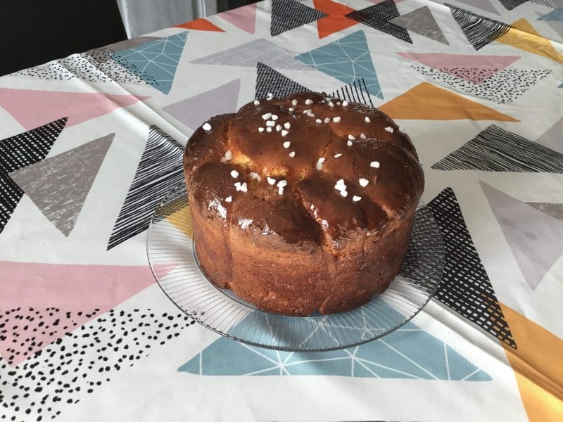 Cliquez pour zoomer ! Brioche au yaourt et à la vanille Thermomix par Bribri54