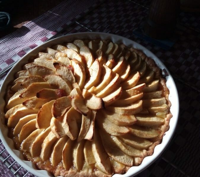 Cliquez pour zoomer ! Tarte aux pommes alsacienne Thermomix par Francine4649