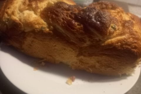 Cliquez pour zoomer ! Brioche mascarpone et fruits confits Thermomix par ventrebleu67