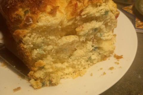 Cliquez pour zoomer ! Brioche mascarpone et fruits confits Thermomix par ventrebleu67