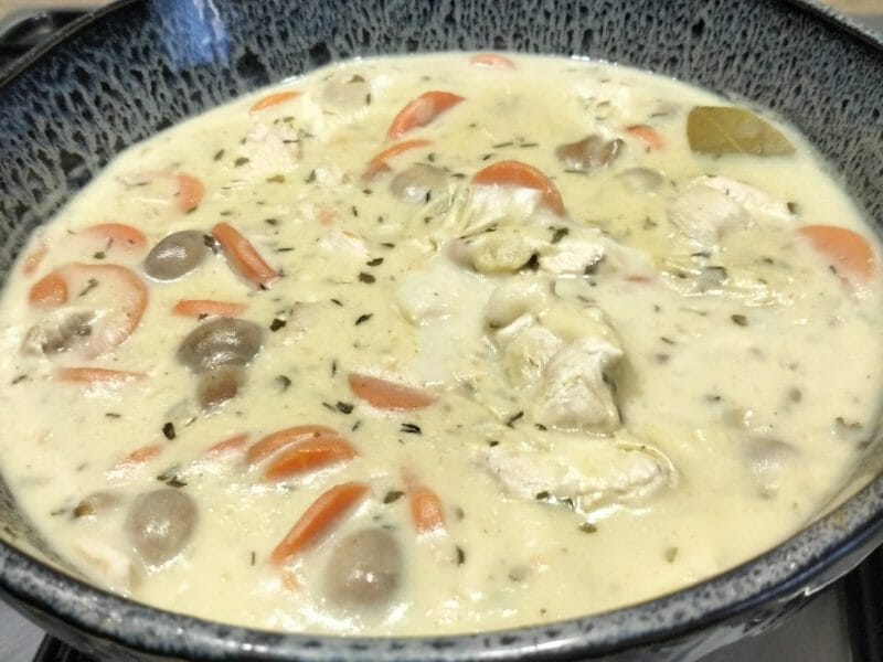 Cliquez pour zoomer ! Blanquette de poulet Thermomix par Youpi66