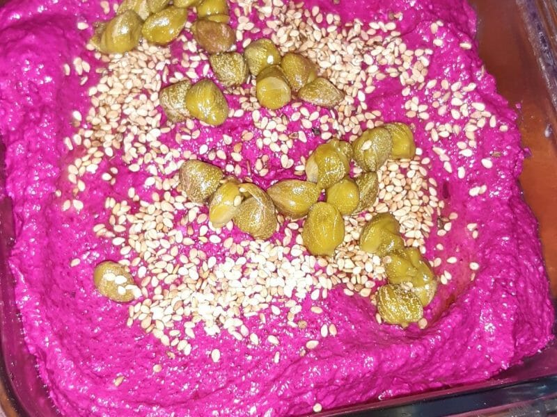 Cliquez pour zoomer ! Tartinade betterave feta Thermomix par mariedeso