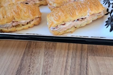 Cliquez pour zoomer ! Mini éclairs au saumon fumé Thermomix par sergio37250
