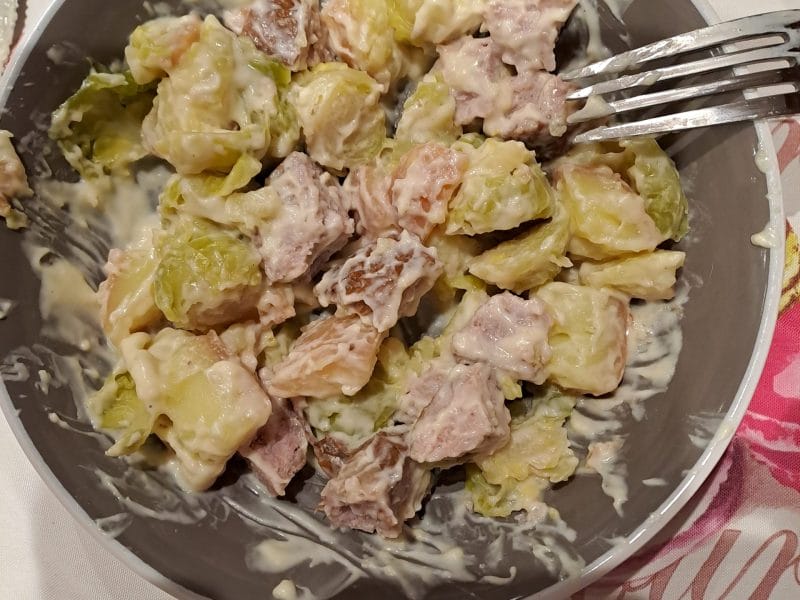 Cliquez pour zoomer ! Potée de choux de Bruxelles Thermomix par alana26