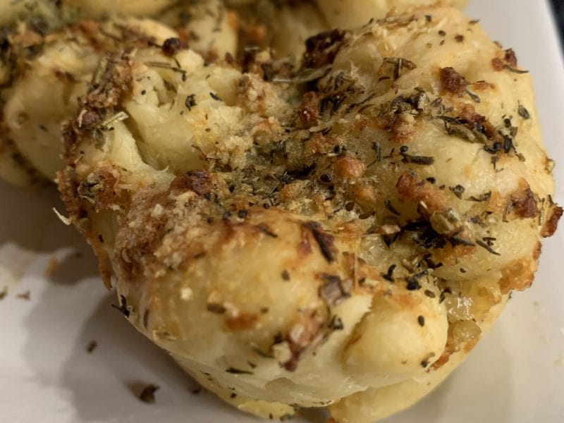 Cliquez pour zoomer ! Mini monkey bread à l’ail Thermomix par yodu77