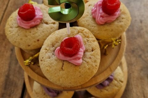 Cliquez pour zoomer ! Cupcakes à la framboise Thermomix par lisa_277