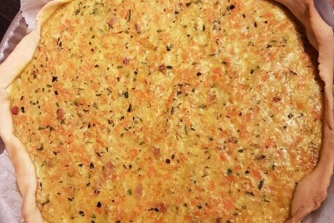 Cliquez pour zoomer ! Tarte courgettes et carottes Thermomix par Louise 41