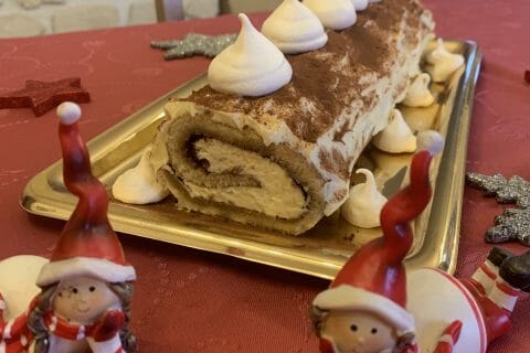 Cliquez pour zoomer ! Bûche Tiramisu au Thermomix