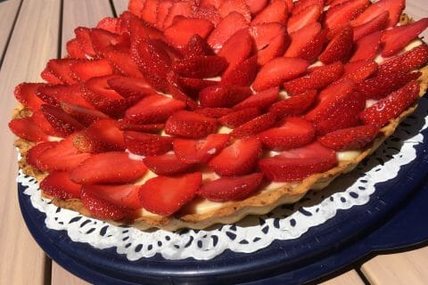 Cliquez pour zoomer ! Tarte aux fraises au Thermomix