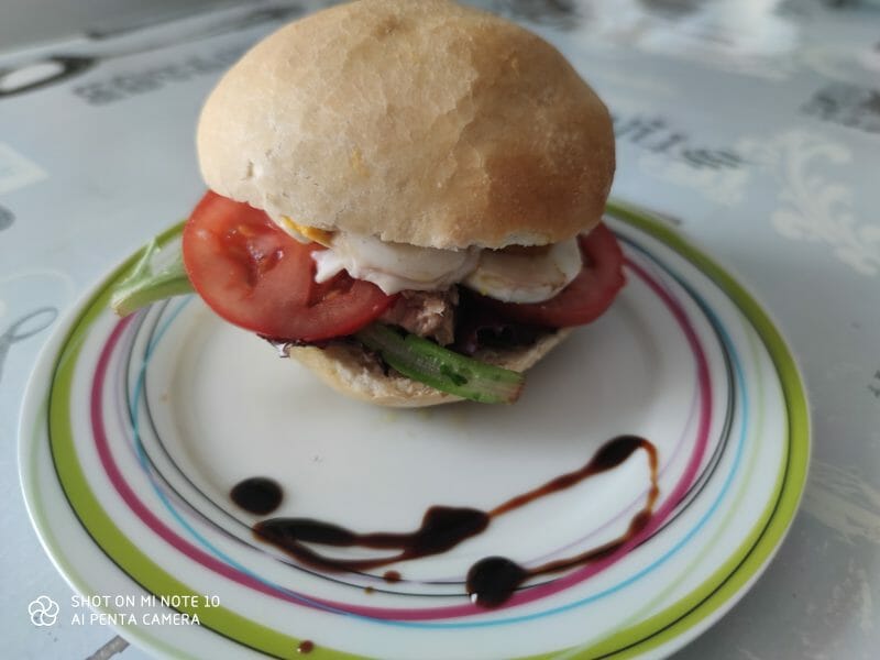 Cliquez pour zoomer ! Pain bagnat Thermomix par Elo78