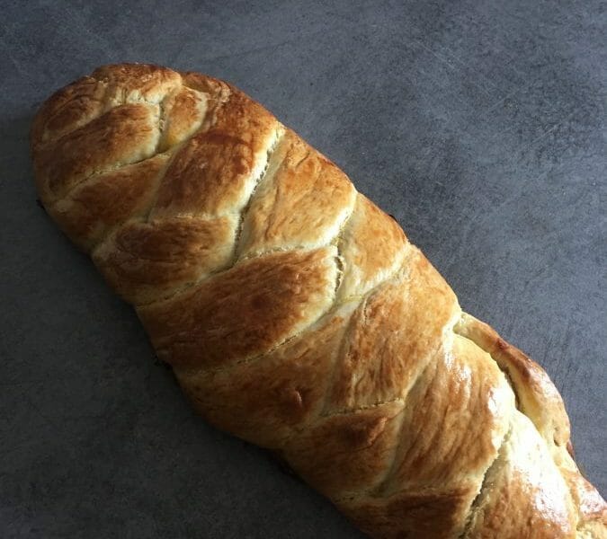 Cliquez pour zoomer ! Brioche tressée à la mie filante Thermomix par Ore lie