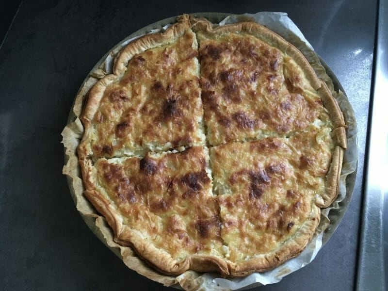 Cliquez pour zoomer ! Tarte feuilletée aux oignons Thermomix par SH974