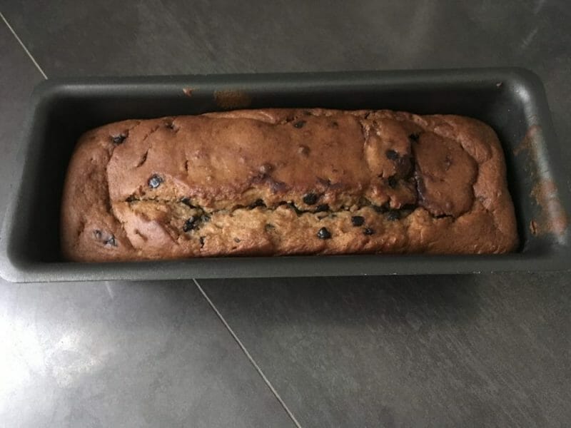 Cliquez pour zoomer ! Cake banane et pépites de chocolat Thermomix par SH974