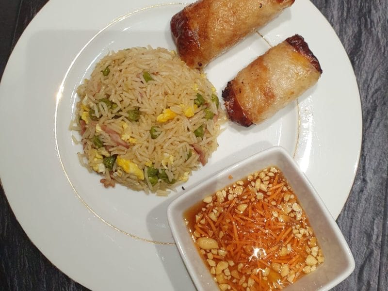 Cliquez pour zoomer ! Nems au poulet Thermomix par Lawlaw