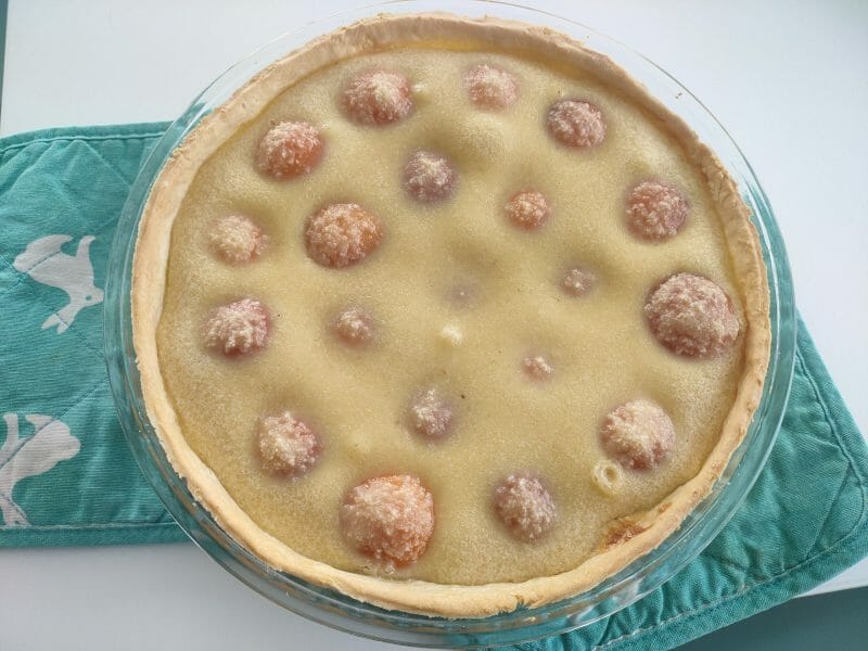 Cliquez pour zoomer ! Tarte amandine aux abricots Thermomix par MagalieM