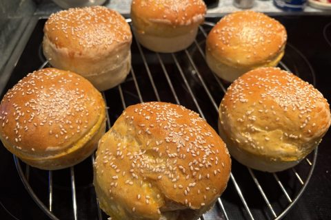 Cliquez pour zoomer ! Pains hamburger Thermomix par Isabellegoffinet