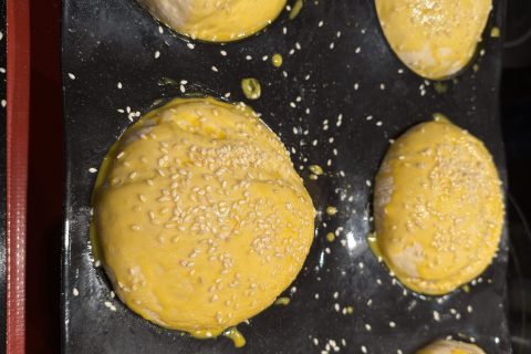 Cliquez pour zoomer ! Pains hamburger Thermomix par Isabellegoffinet