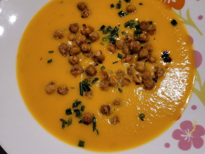 Cliquez pour zoomer ! Velouté de patate douce au lait de coco Thermomix par Anaïs